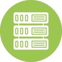 Switch Glyph Multi Circle Icon vector