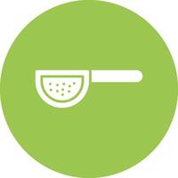 Sieves Glyph Multi Circle Icon vector