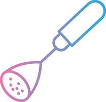 Masher Line Gradient Icon Design vector