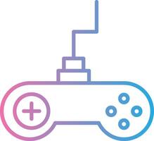 Gaming Line Gradient Icon Design vector