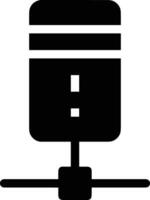Data storage icon symbol image for database illustration vector