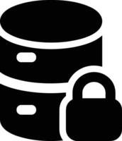 Data storage icon symbol image for database illustration vector