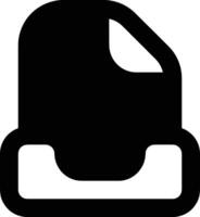 Data storage icon symbol image for database illustration vector