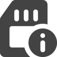 Data storage icon symbol image for database illustration vector