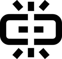Data storage icon symbol image for database illustration vector