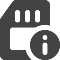 Data storage icon symbol image for database illustration vector