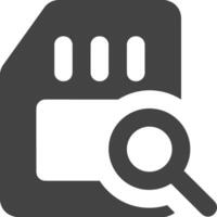 Data storage icon symbol image for database illustration vector