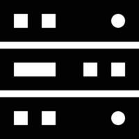 Data storage icon symbol image for database illustration vector