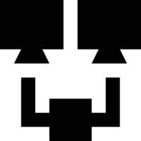 Data storage icon symbol image for database illustration vector