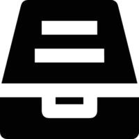 Data storage icon symbol image for database illustration vector