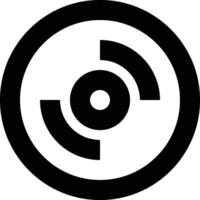 Data storage icon symbol image for database illustration vector