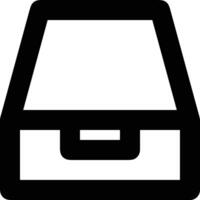 Data storage icon symbol image for database illustration vector