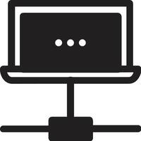 Data storage icon symbol image for database illustration vector