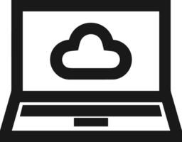 Data storage icon symbol image for database illustration vector