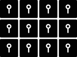 Data storage icon symbol image for database illustration vector
