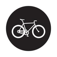 bicicleta icono diseño vector