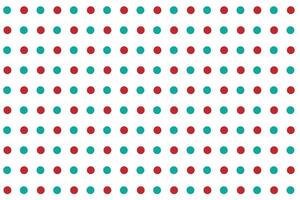 Seamless Pattern with red and blue dots vector