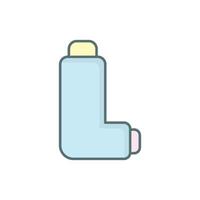 Inhaler icon design templates simple and modern concept vector