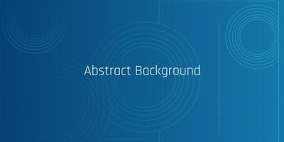 abstract background with circles and lines vector