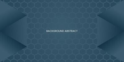 abstract background with hexagonal shapes vector