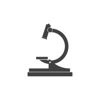 Microscope icon design vector