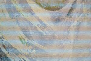 Colorful abstract oil painting art background. Texture of canvas and oil. photo
