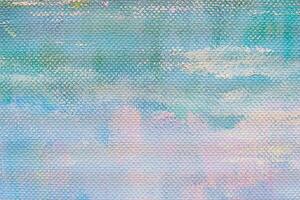 Colorful abstract oil painting art background. Texture of canvas and oil. photo
