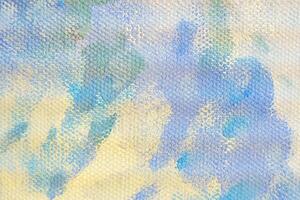 Colorful abstract oil painting art background. Texture of canvas and oil. photo