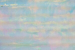 Colorful abstract oil painting art background. Texture of canvas and oil. photo
