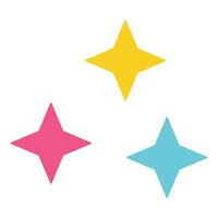 Cute star icon. vector