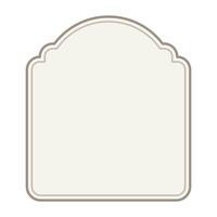 label vintage frame. vector