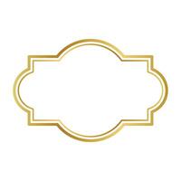 gold Frame icon. vector