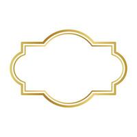 gold Frame icon. vector