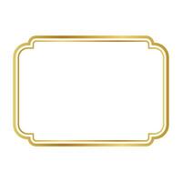 gold Frame icon. vector