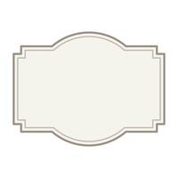 label vintage frame. vector