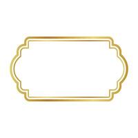 gold Frame icon. vector