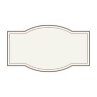 label vintage frame. vector