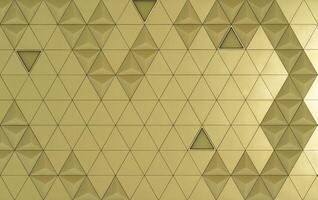 dorado en forma de diamante pulido metal revestimiento paneles de un moderno edificio iluminado por luz de sol. resumen antecedentes. foto