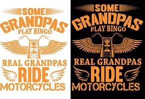 Motorbike T-Shirt Design vector