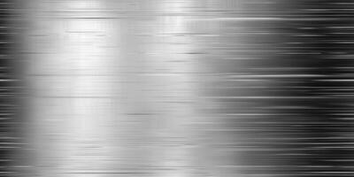 Sleek modern brushed steel texture. Contemporary metallic background AI Image photo