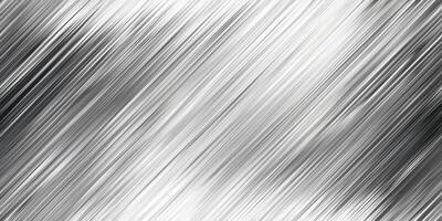 Contemporary brushed steel texture backdrop. Modern metallic surface AI Image photo