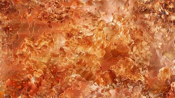 Vintage high-resolution polished copper texture background. Elegant metallic surface for retro designs AI Image photo