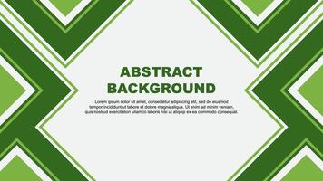 Abstract Light Green Background Design Template. Abstract Banner Wallpaper Illustration. Light Green vector