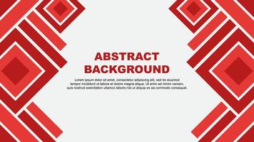 Abstract Red Background Design Template. Abstract Banner Wallpaper Illustration. Red vector