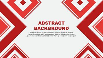 Abstract Red Background Design Template. Abstract Banner Wallpaper Illustration. Red Independence Day vector