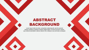 Abstract Red Background Design Template. Abstract Banner Wallpaper Illustration. Red Template vector