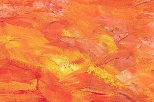 Colorful abstract oil painting art background. Texture of canvas and oil. photo