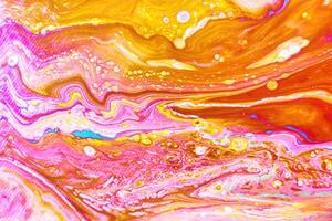 Colorful abstract oil painting art background. Texture of canvas and oil. photo