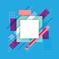 Graphic art geometric for decorate vector