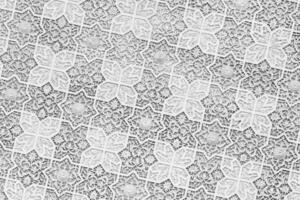 Geometric traditional Islamic ornament. Fragment of a pattern mosaic.Abstract background. photo